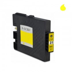 GC31Y CARTUCHO GENERICO TINTA GEL RICOH  AMARILLO  (64 ml)