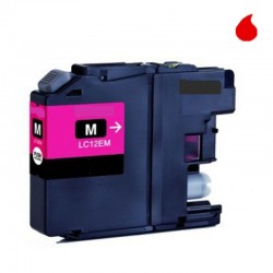LC-12EM CARTUCHO GENERICO BROTHER  MAGENTA (LC12EM) 13 ml