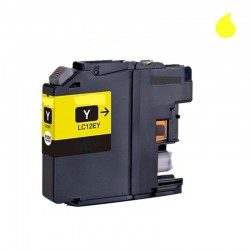 LC-12EY CARTUCHO GENERICO BROTHER  AMARILLO (LC12EY) 13 ml