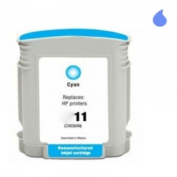 C4836AE   CARTUCHO  GENERICO HP CYAN (N  11C)   28 ml
