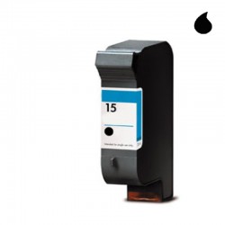 C6615A CARTUCHO RECICLADO HP  NEGRO (N  15) 40 ml