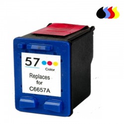 C6657A CARTUCHO RECICLADO HP  COLOR (N  57) 3x6 ml
