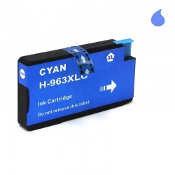 3JA27AE CARTUCHO GENERICO HP CYAN (N  963XLC) 1.600 pag.