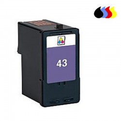 018YX143E CARTUCHO RECICLADO LEXMARK COLOR (N  43XL) 21 ml