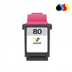12A1980 CARTUCHO RECICLADO LEXMARK  COLOR (N  80) 3x10 ml