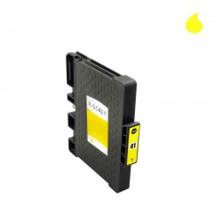 GC41Y CARTUCHO GENERICO TINTA GEL RICOH  AMARILLO (30 ml)